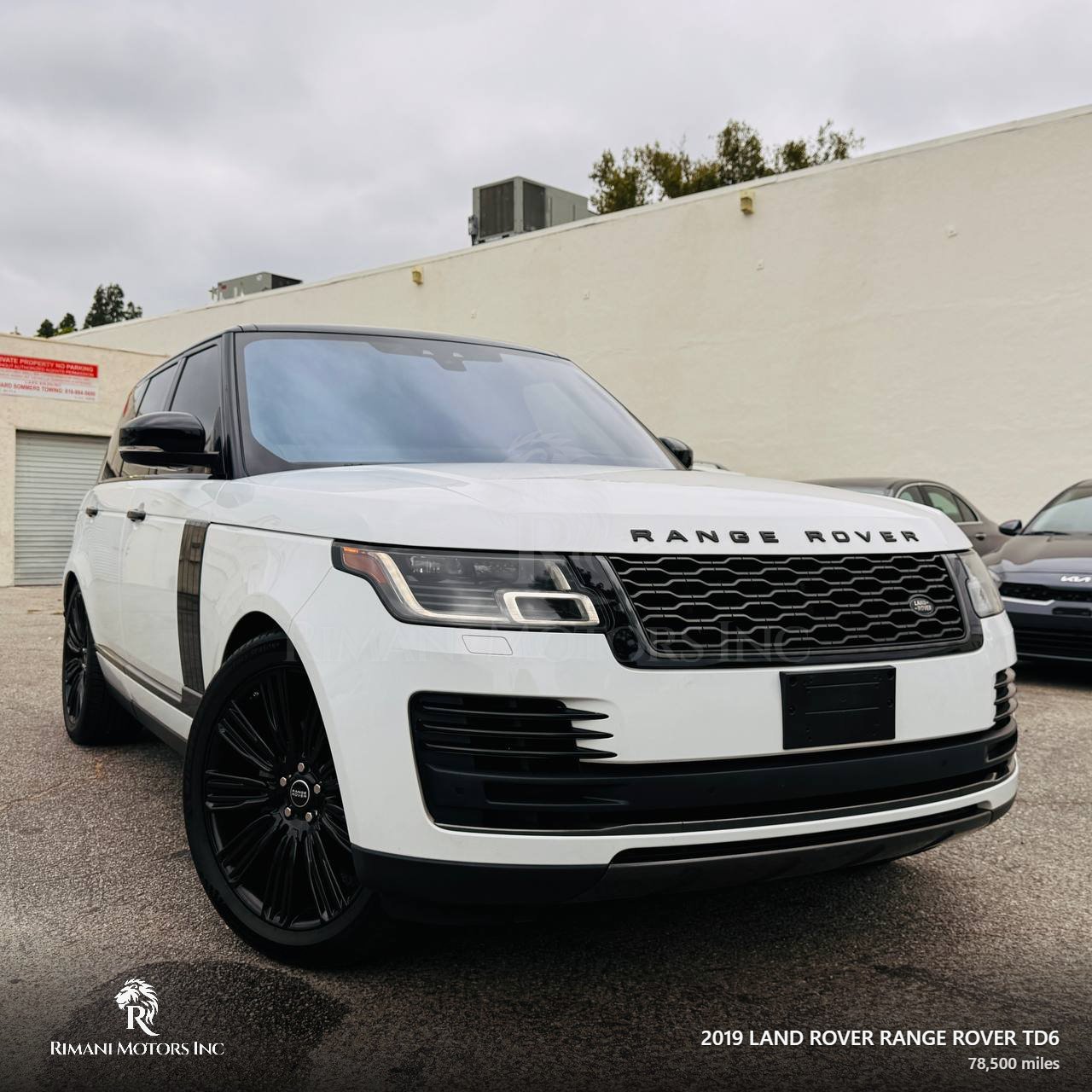 2019 LAND ROVER RANGE ROVER TD6